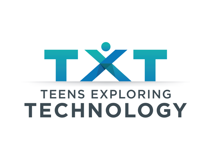 Teens Exploring Technology (TXT) logo
